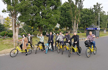 葭月清朗，錢塘江騎行強(qiáng)體魄